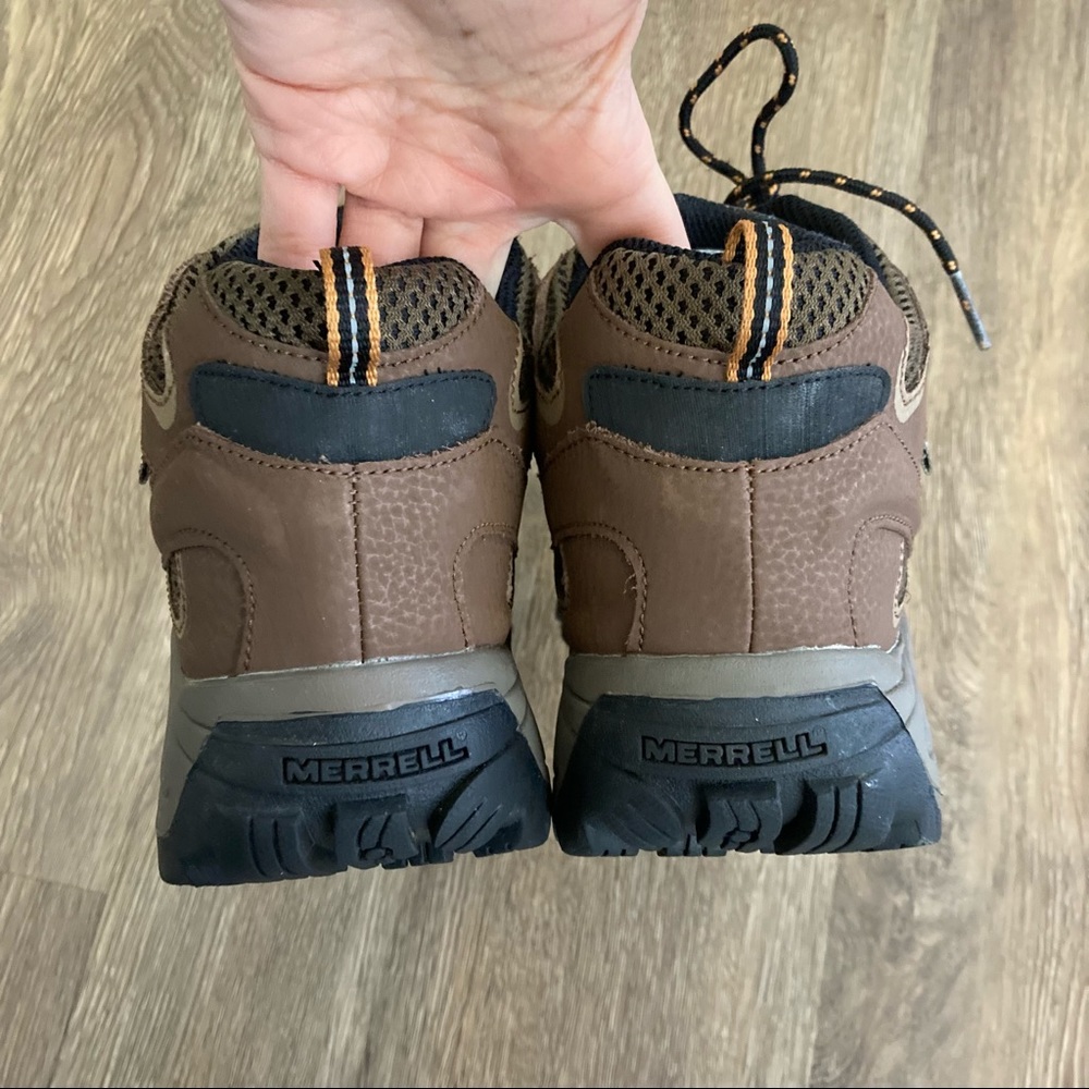Merrell Big Kid's Moab 2 Mid Waterproof Leather Boot - Picture 6 of 8